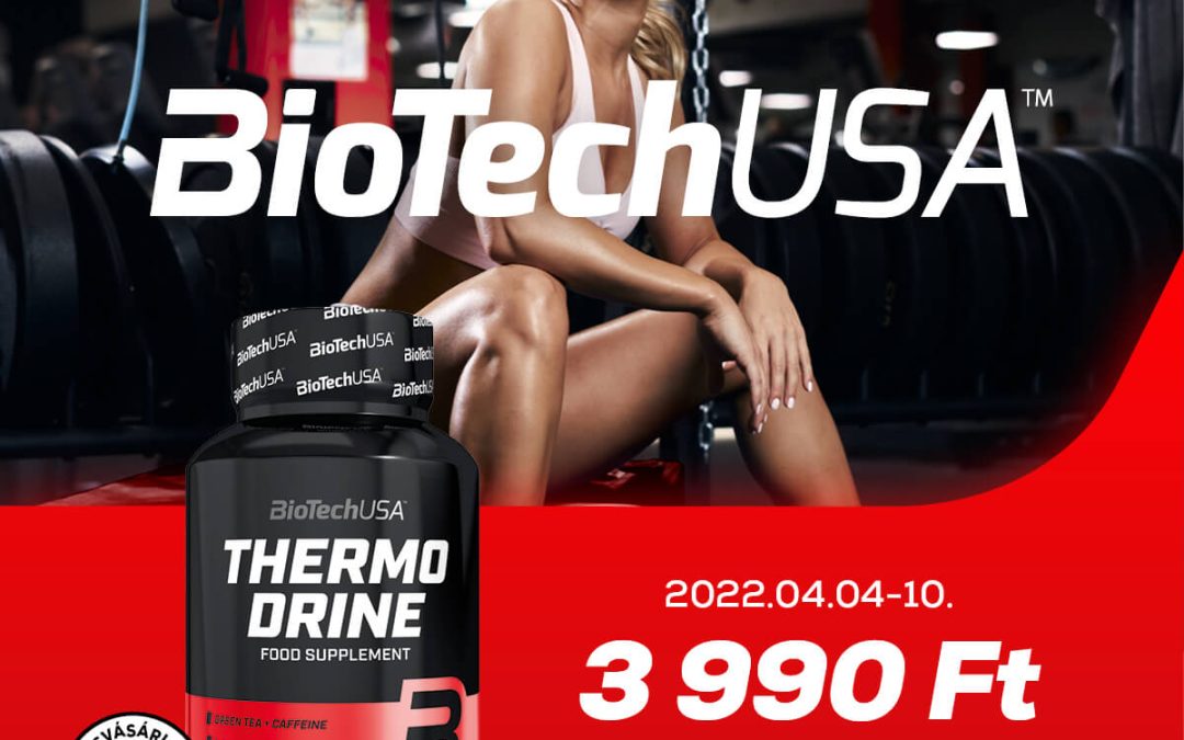 Bio TechUSA: Thermo Drine étrend-kiegészítő kapszula
