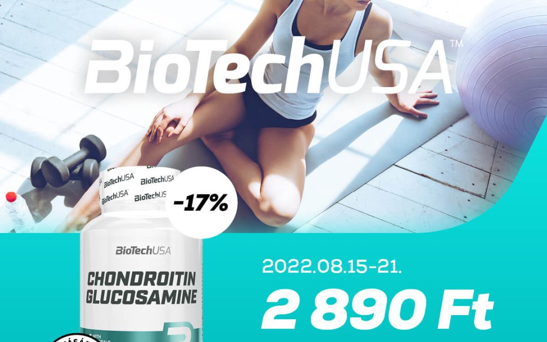 BioTechUSA: Chondroitin Glucosamine kapszulás készítmény
