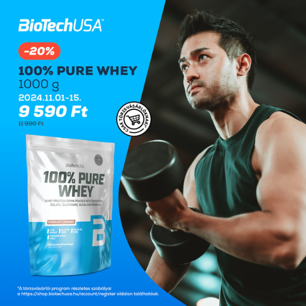 BioTechUSA: Pure Whey akció