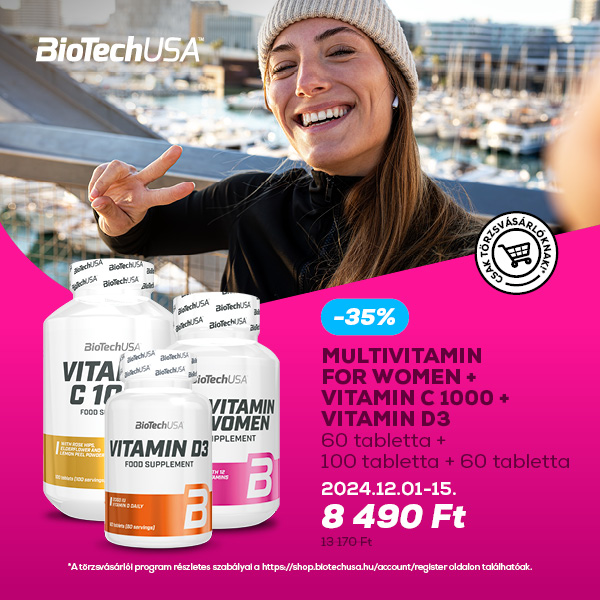 BioTechUSA: Multivitamin For Women akció