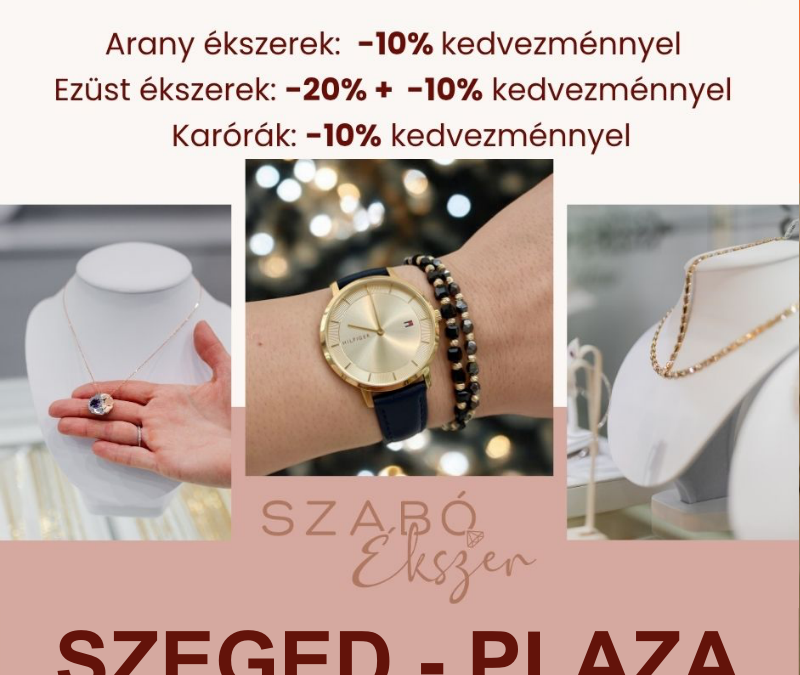 Szabó Ékszer: Back to School kedvezmények