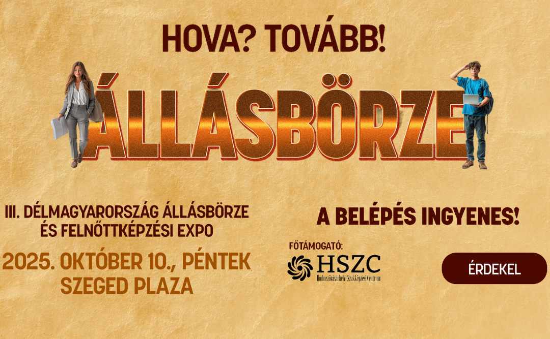 Állásbörze a Szeged Plazában