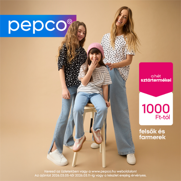 Pepco: Márciusi promóció